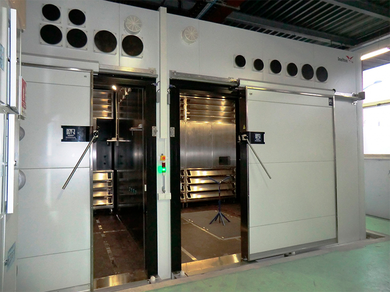 Chambres calorimétriques pour équipements de climatisation